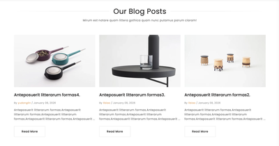 Minimalist Blog